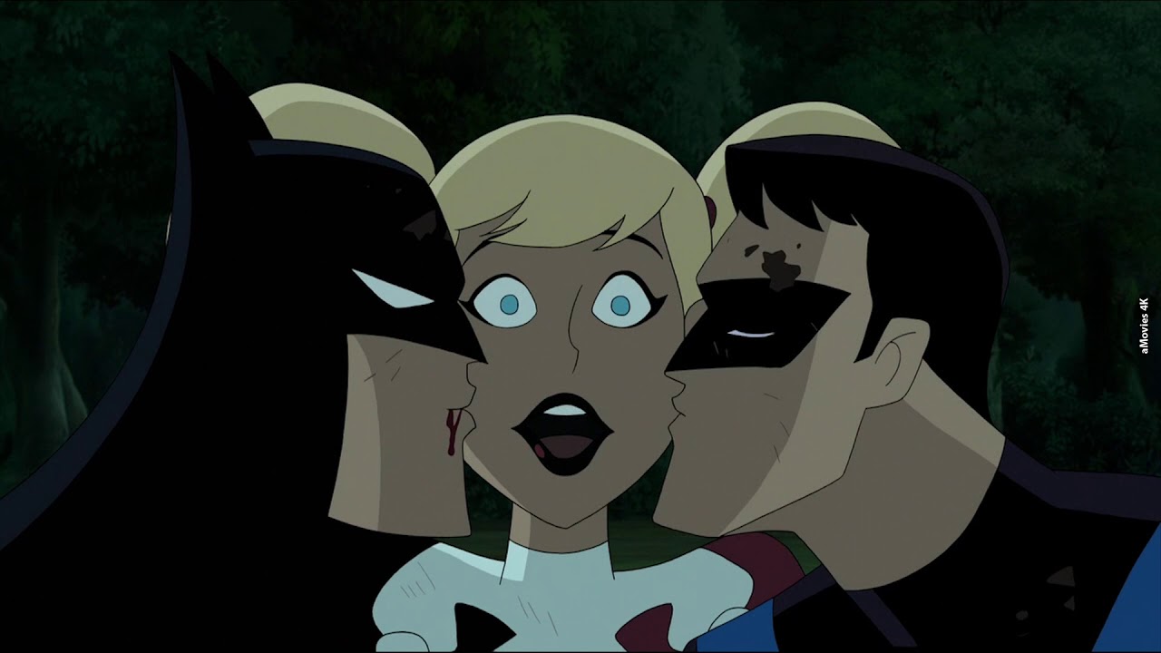 Képtalálatok a következőre: "batman and harley quinn" kiss nightwing
